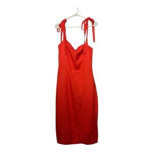 Women’s Capulet Camille Midi dress, size unknown (measurements listed)